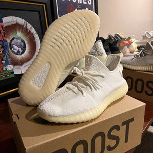 adidas Yeezy Boost 350 V2 Cream Triple White CP9366 / 100% Authentic / Size 11